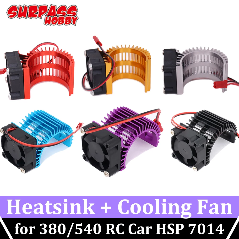 Rc Brushless Motor Cooling Fans Heat Sink Cool Fan 30mm 36mm 380 540 550 3650 3660 3674 HeatSink
