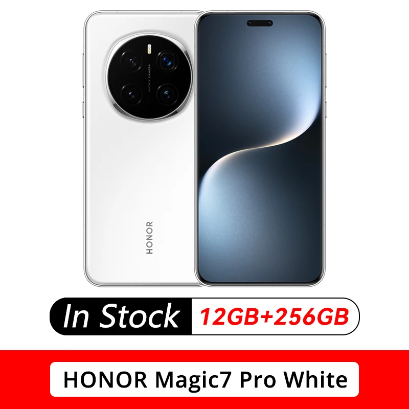 HONOR Magic7 Pro 256GB シルバー Honor Magic 7 Pro debuts in China