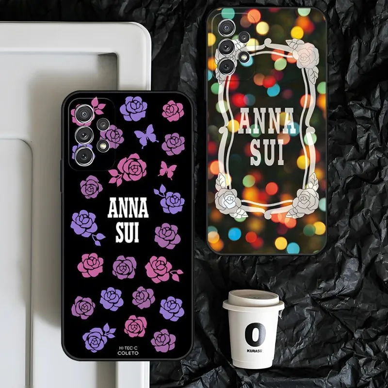 Custodia Per Telefono Anna Sui Di Marca Viola Per Samsung Galaxy Note 20 Ultra Plus Pro 10 9 8 J 7 Prime M 80S 51 52 30 30S 31 32 40 20 8 6