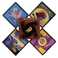 The Werewolf Cards A 24 Table Game With Paper Guidebook Puzzle Leisure Family Friend Party Getting Started Simple Board Deck 1