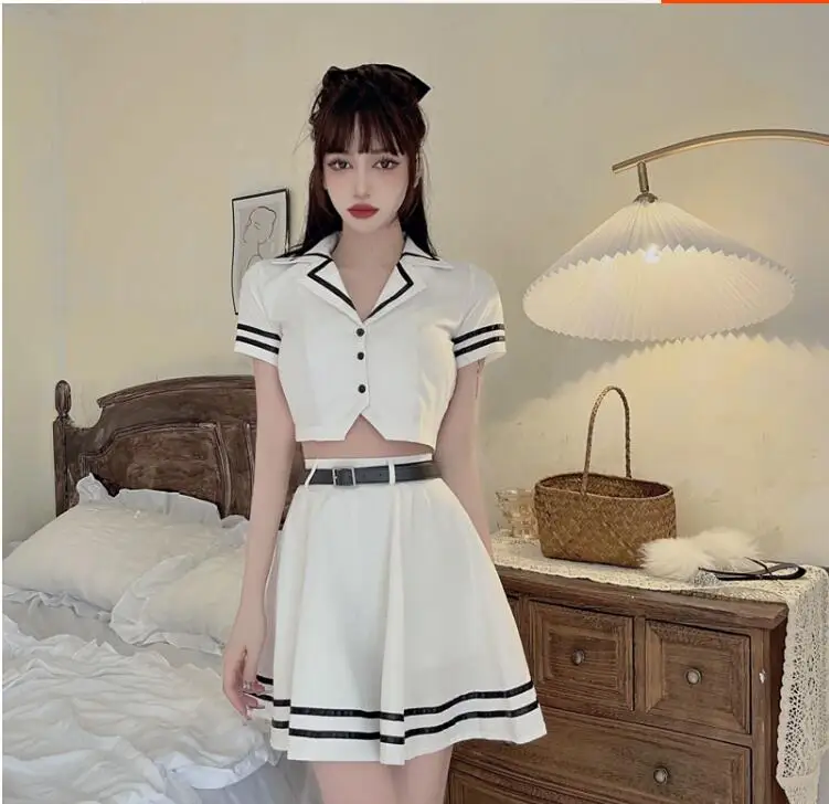 

Women's Group Concert Miniskirt Work Clothes JK Uniform Women's Summer Suit