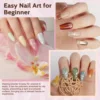 48 Colors Nude Pink Brown Glitter Dipping Powder with Dip Liquid Set & Essential Manicure Tools for Valentines Nails Women Gifts 3