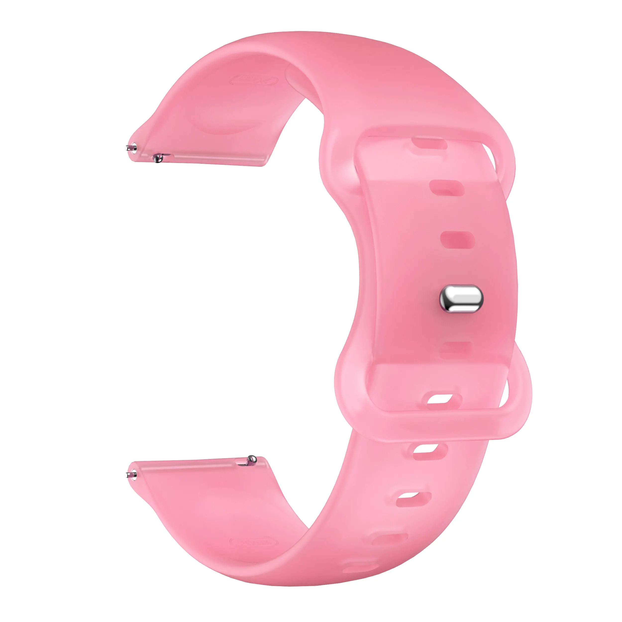 Luminous Glow Silicone Sport Wristband Bracelet, 20mm Strap