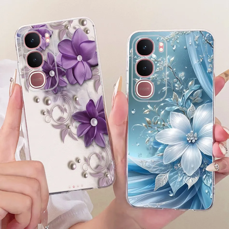Elegant Flower Butterfly Soft Silicone Phone Case - Premium Back Cover