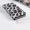 Leather Women Wallet Classic Leopard Animal Print Long Wallets Female Cards Holder Clutch Bag Fashion Ladies Purses 6