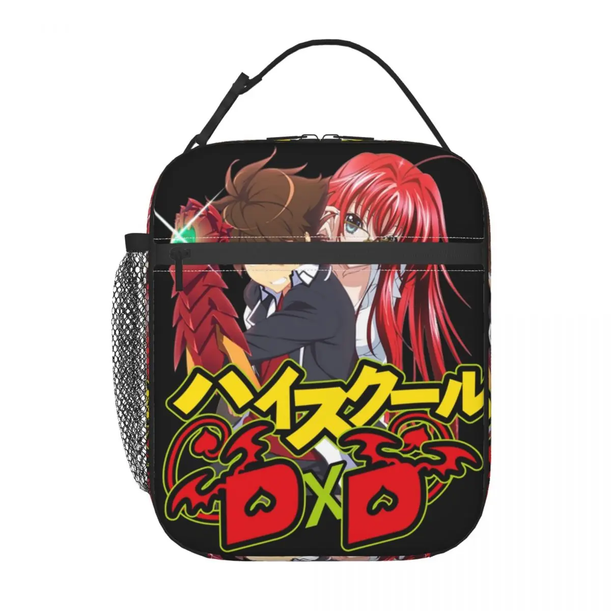 

Couple Issei Rias High School Anime DxD Thermal Insulated Lunch Bag Women Resuable Lunch Container for Picnic Storage Food Box