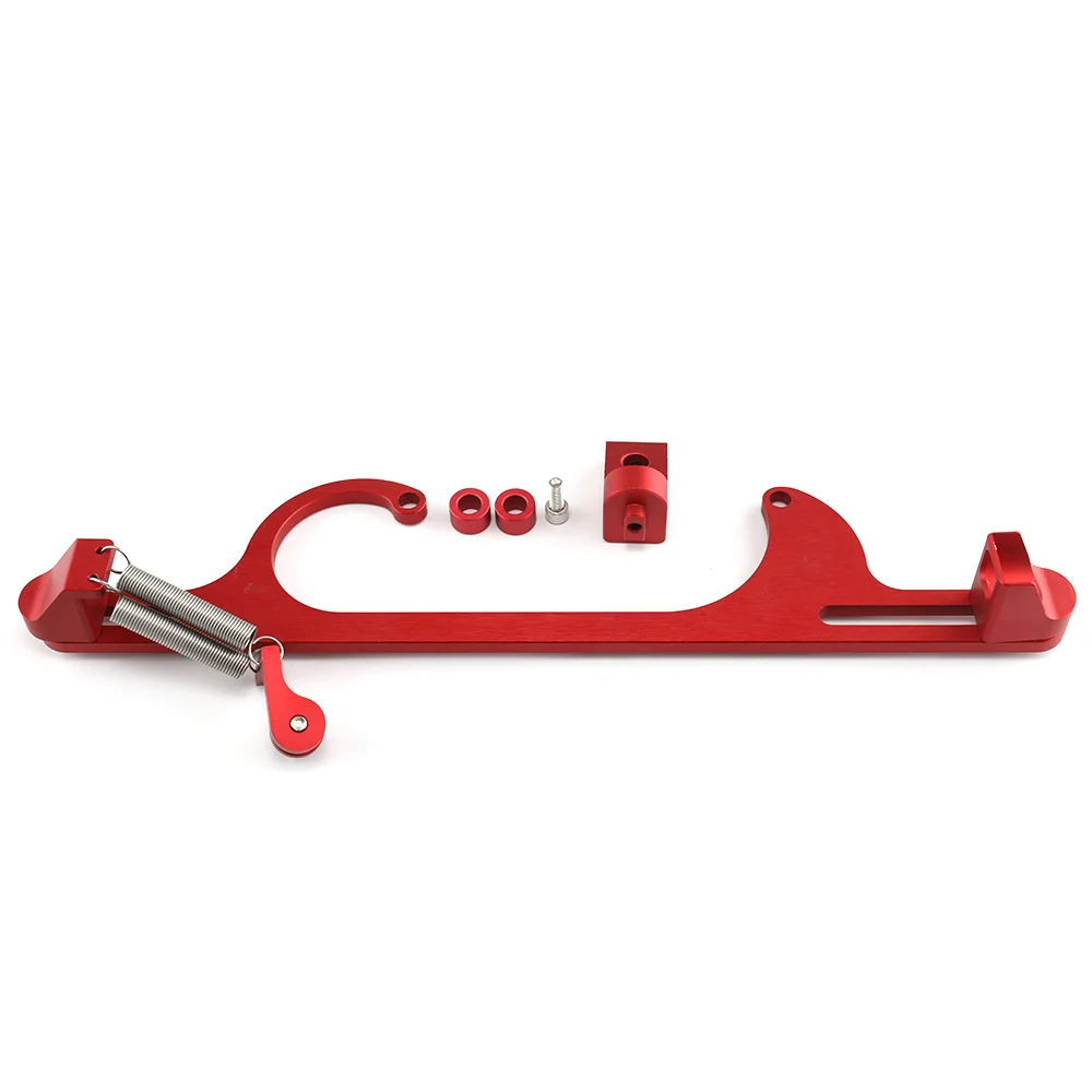 

Throttle Cable Carb Bracket Base For Holley 4150 4160 Carb Carburetor 350 SBC Aluminum