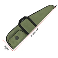 Tourbon 112cm Nylon Rifle Slip Gun Protective Bag Gun Carrying Case Soft Padded with Shoulder Strap Hunting Accessories 2