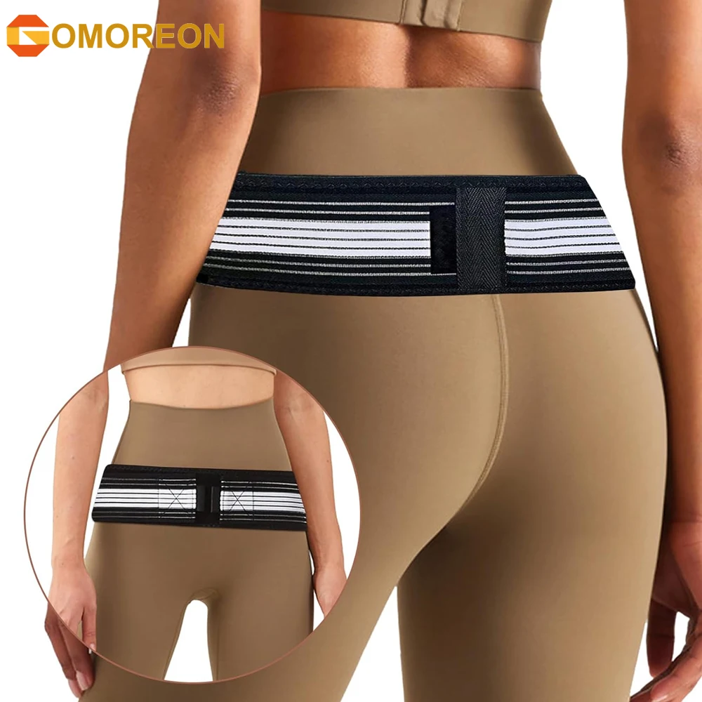 Sacroiliac SI Joint Hip Belt Lower Back Support Braces Hip Pain Pelvic Support Belt Sciatica Pelvis Lumbar Pain Relief 1Pcs