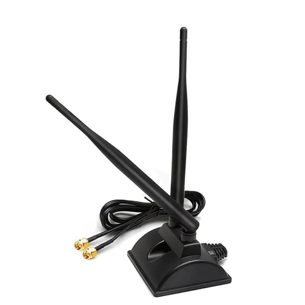 Antena WiFi Macho RP-SMA De Doble Banda De 2.4 GHz Y 5 GHz IPEX MHF4 A RP-SMA Cable Hembra De 9.8 Pulgadas Para Tarjeta De Red M.2 NGFF PC Computadora