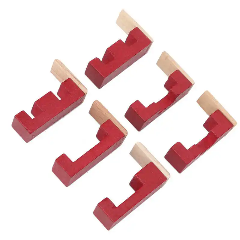 Деревянная игрушка-пазл с блокировкой деревянная игрушка-разблокировка