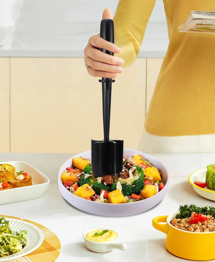 Description Picture 5 of itemMeat Chopper Hamburger Smasher Premium Heat Resistant Meat Masher for Ground Beef Ground Turkey and More Non Stick Mix Grinder