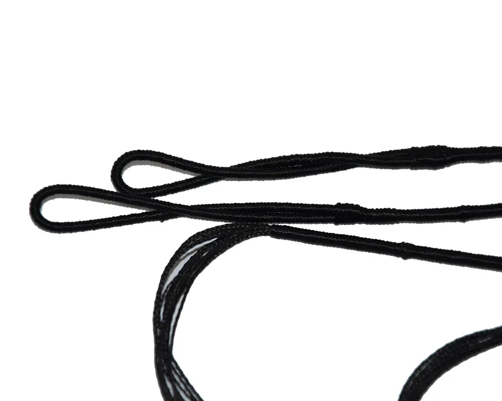 Black Bowstring Material Tire Cord Can Be Used For Recurve Bow Compound Bow Replacement String Can Be Customized 5