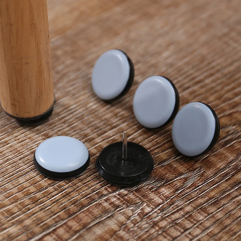 Chair Feet Nails 20PCS Furniture Leg Pads Furniture Sliders Floor Protectors for Table Desk Dresser Sofa Cabinet Leg Glides furniture leg pads chair leg caps chair leg protector furniture foot pads rubber furniture feet pads furniture leg caps furniture foot protector furniture gliders furniture foot mats furniture feet