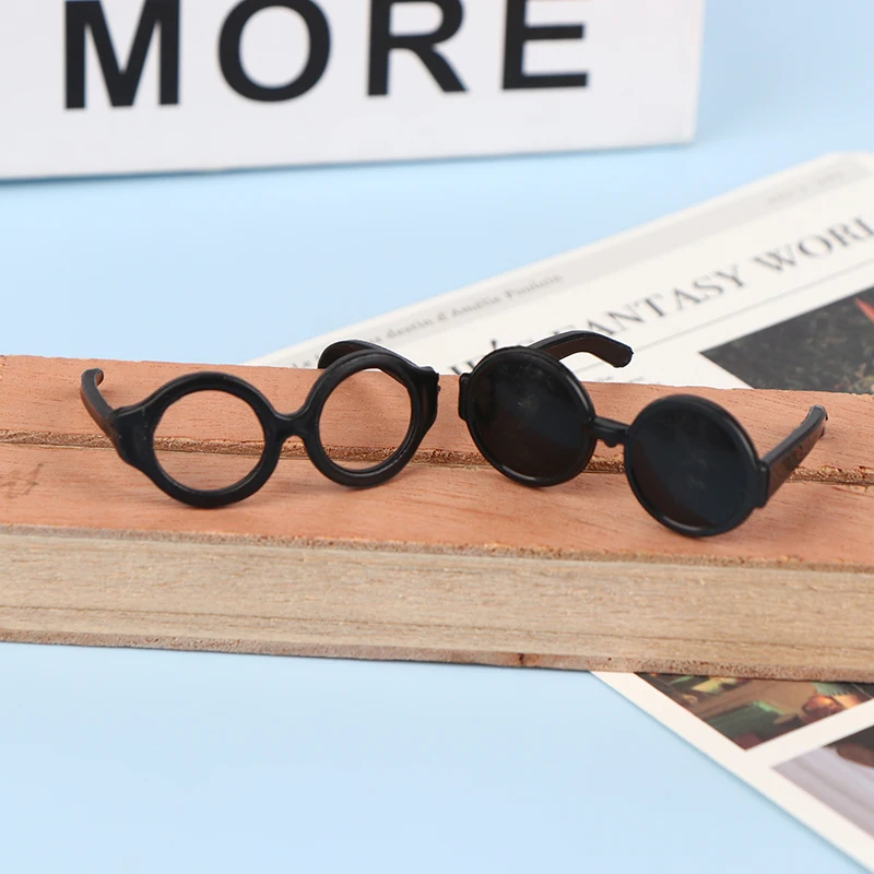 20pcs Sunglasses Props Mini Glasses Toys For 1:6 Doll Toys Dollhouse Sunglasses Costume Props