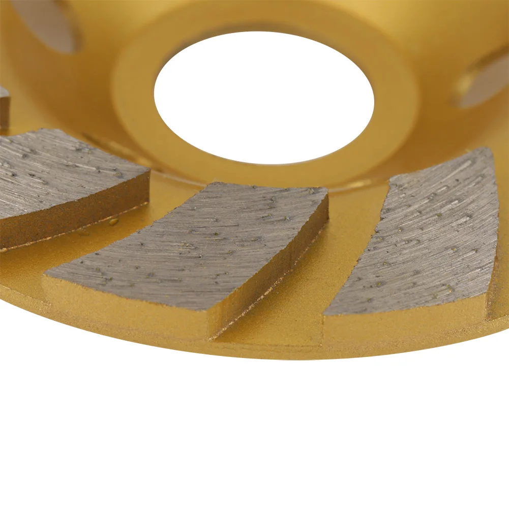 Grinding Disc Grinding Wheel 100mm*4.5mm Segment Grinding Wheel Disc 6 Holes For Marble Concrete Stone