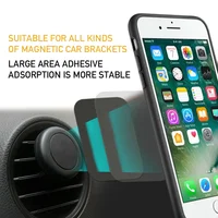 1/3/5Pcs Metal Plate Disk for Magnet Car Phone Holder Round Iron Sheet Stickers Car Magnetic Phone Stand Mount Accessories 3