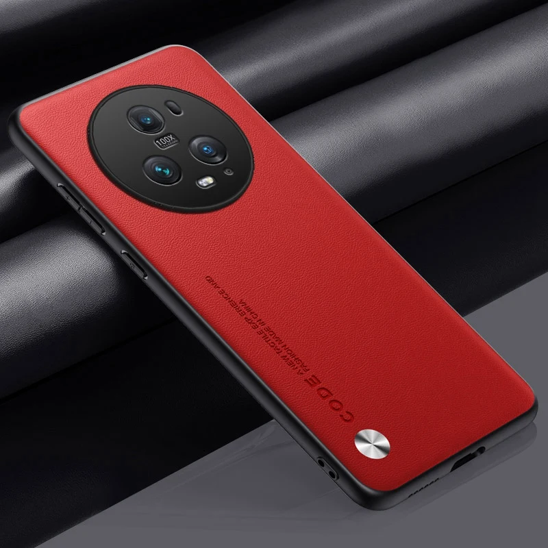 Luxury PU Leather and Silicone Phone Case - Premium Back Cover Design