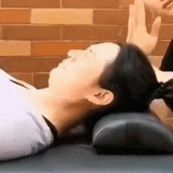 Description Picture 4 of itemNeck Pillow Massager Neck Shoulder Stretcher Massager Relaxer Cervical Chiropractic Traction Device Pillow for Pain Relief