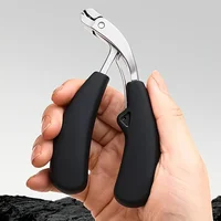 Professional Pedicure Tool Large Secondary Opening Elbow Nail Clippers High Hardness Steel Fingers Nail Clippers 1