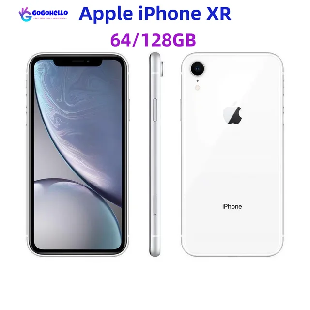 97% New Original Unlocked Apple iPhone XR (A1984/A2106) 4G LTE Mobile Phone 6.1" 3GB RAM 64/128GB ROM A12 Bionic IOS SmartPhone