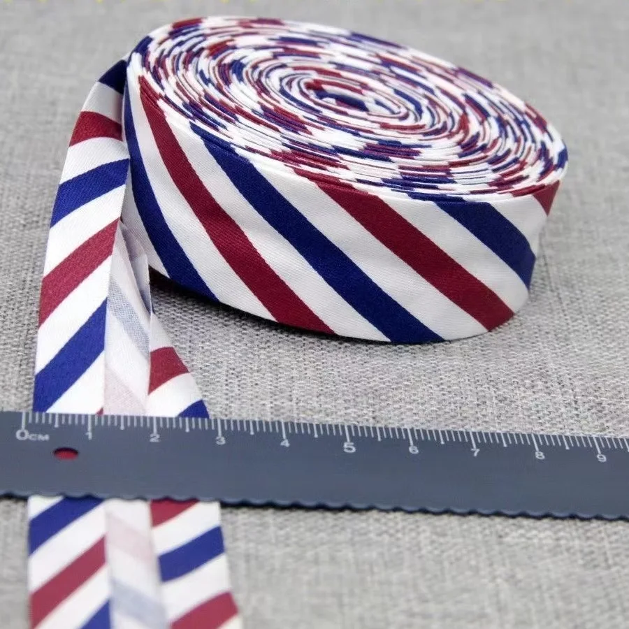 Premium Cotton Bias Tape - Folded and Ironed for Crafts, Sewing, and Quilting - Multiple Lengths Available