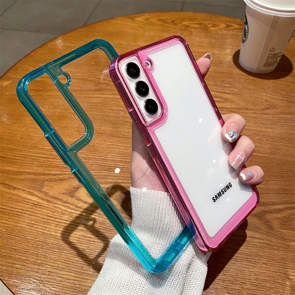 Luxury Transparent Shockproof Crystal Phone Case