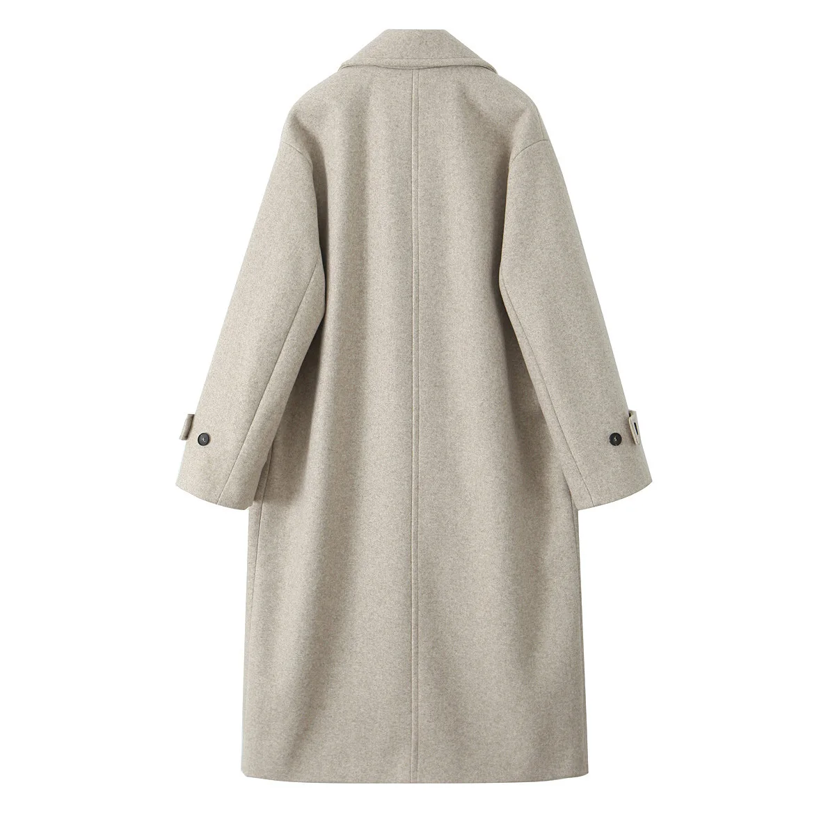2024 Autumn New Women's Clothing Style Fashionable Tri color Luxury Loose Collar Long Sleeve Coat 5