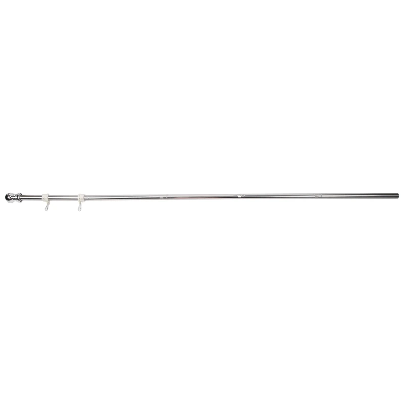 Flagpole, Stainless Steel Flagpole, Suitable for House Courtyard Garden, Anti-Rust (Silver Pole Only)