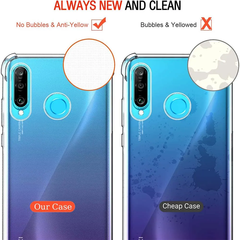 Фото Прозрачный чехол для телефона Huawei P30 Lite P30 Pro P20 Pro P20 Lite противоударный чехол для Huawei P20 P30 чехол №5
