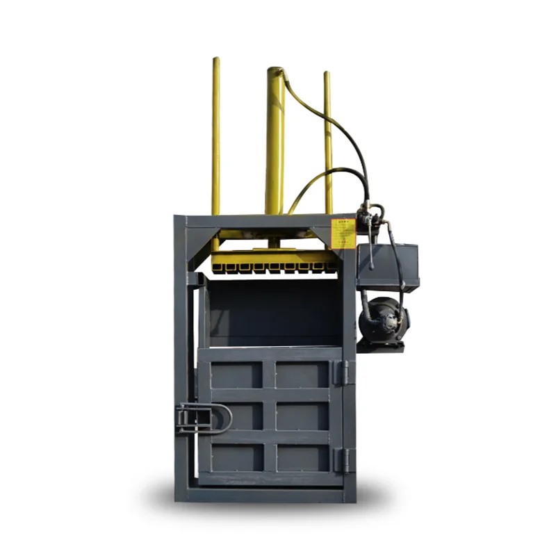 Vertical Semi-automatic Hydraulic Packer /Waste Paper Baler Of Garbage Station /Waste Cloth Waste Compressor and the Controller 4