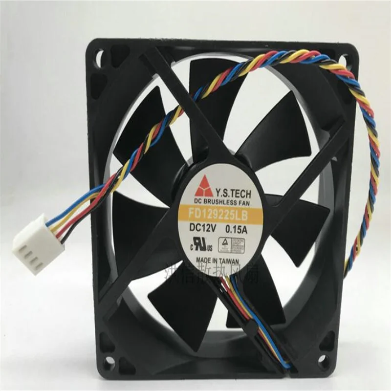 

9025 FD129225LB DC12V 0.15A 9 см четырехпроводной ШИМ вентилятор