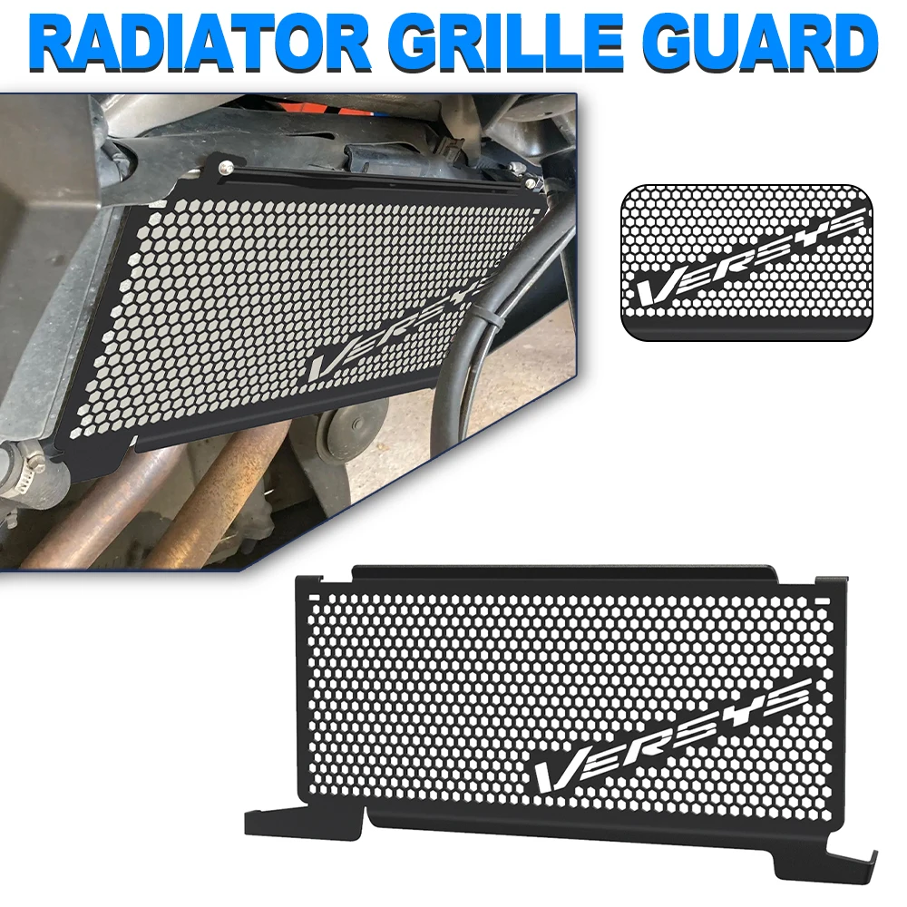 

Motorcycle FOR KAWASAKI KLE650 VERSYS650/ABS 2015-2022 2021 2020 2019 2018 Radiator Grille Grill Guard Protector Cover 2024 2023