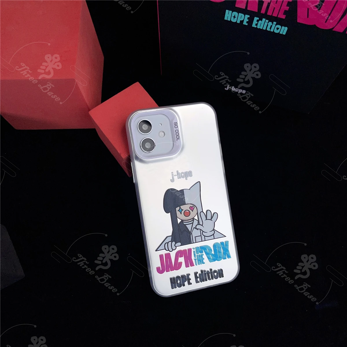 BTS ジョングク シルバーティンケース 50b06a55ffdff8f2ed889bf16bfb96