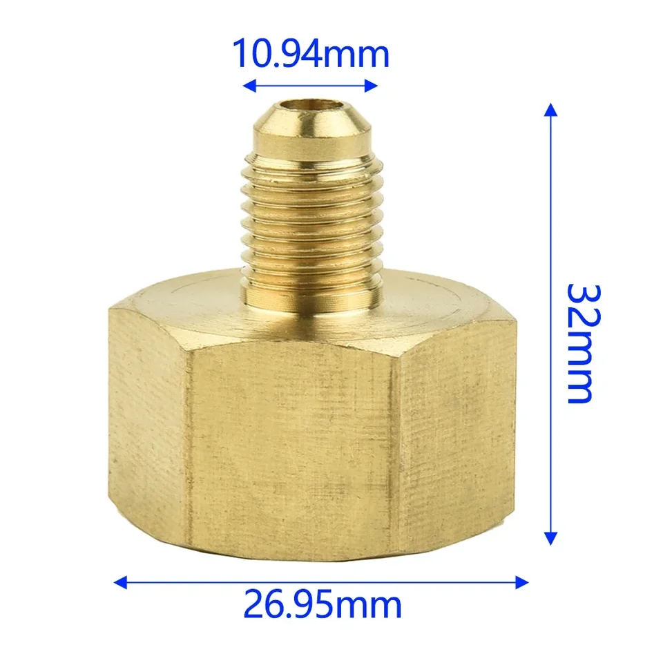 Adattatori per refrigerante R134A Adattatore filettato SAE da 1/4