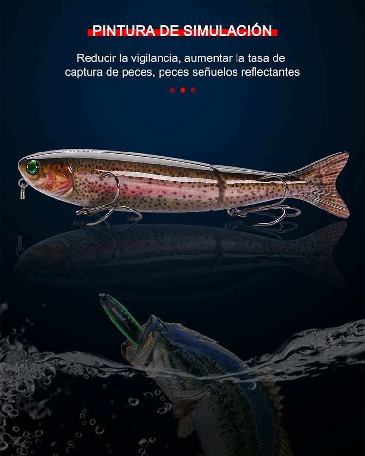 127mm 21g Swimbait Stick bait Top water Bleistift Oberfläche Walker Angel köder Spaziergang der Hund künstlichen Salzwasser Bass harten Köder Hecht – Detail 7