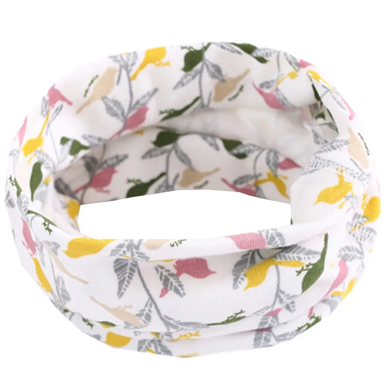 Autumn Winter Girls Cotton Scarf Kids Scarf Bibs LIC Boys Girls Scarves Lovely Kids Collar Children Bufandas O Ring
