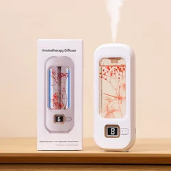 Aromatherapy Wall Diffuser with USB Rechargeable Air Freshener and Humidifier - 75ml (Aerosol Dispenser)