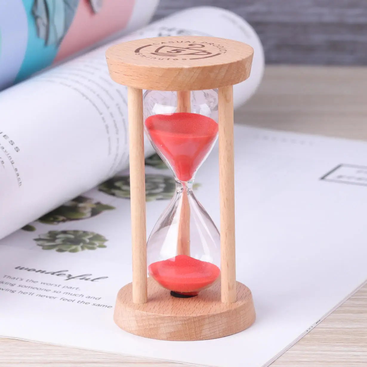 Buy 5-minute Toilet Hourglass Sand Timer for Men and Women Online