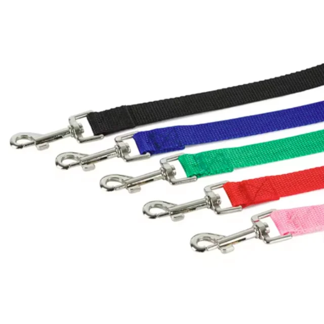 Solid Dog Leash For Large Dogs Pet Puppy Walking Training Lead Rope Big Dog Nylon Rope Long Leashes 6