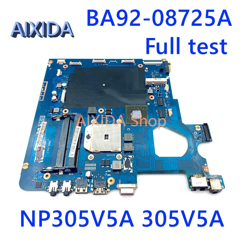

AIXIDA BA41-01681A BA92-08725B BA92-08725A Mainboard for Samsung NP305V5A 305V5A laptop motherboard DDR3 full tested