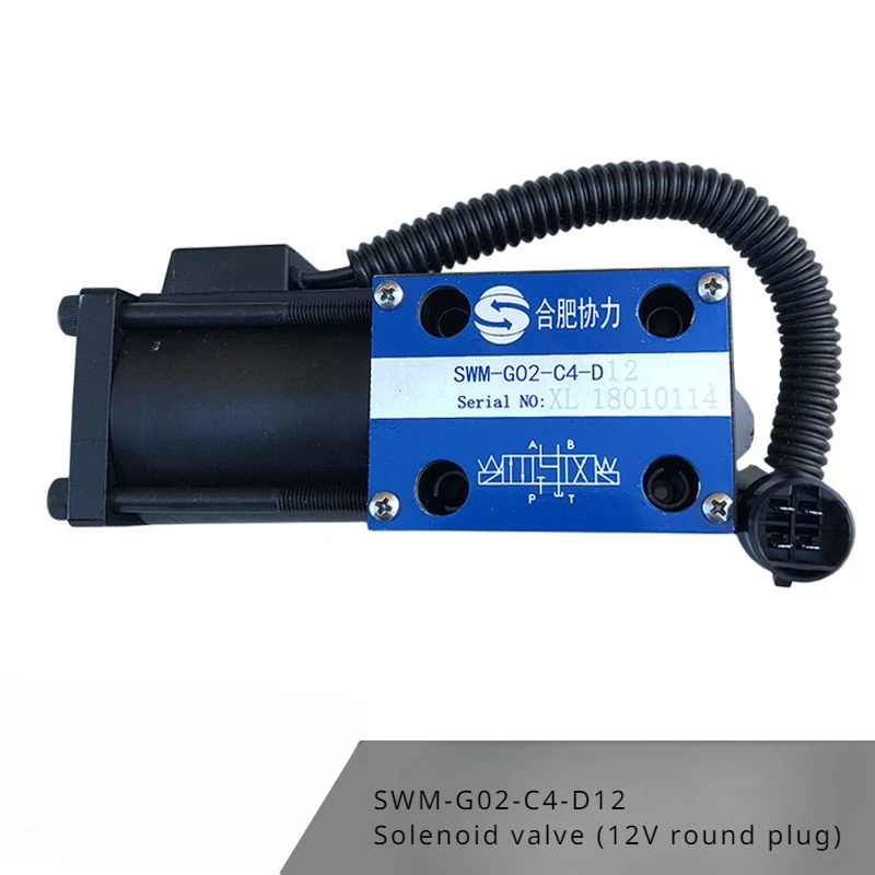 

Forklift Accessories Hydraulic Transmission Electronic Gear Solenoid Valve SWM-G02-C4-D12V for Heli 3 Tons