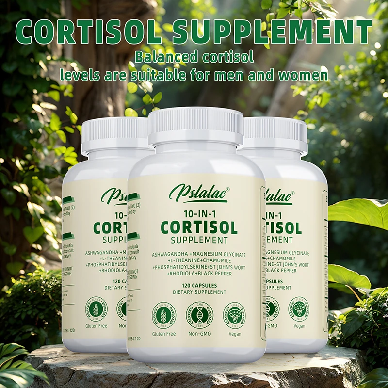 Cortisol Supplements-Improve Mood, Concentration and Relaxation, Relieve Anxiety and Promote Brain Nerve Health