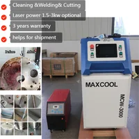 3kw 4 in 1 Handheld Fiber Welding Machine Laser Welder Cutter Cleaner All in One Machine for Stainless Steel Iron lazer 2