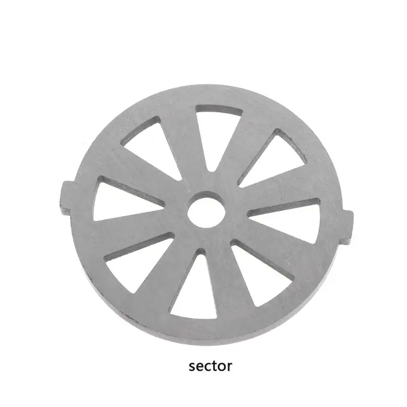 New Grinder Plate Net Knife Grinder Parts Stainless Steel Hole Plate for 55mm Diameter