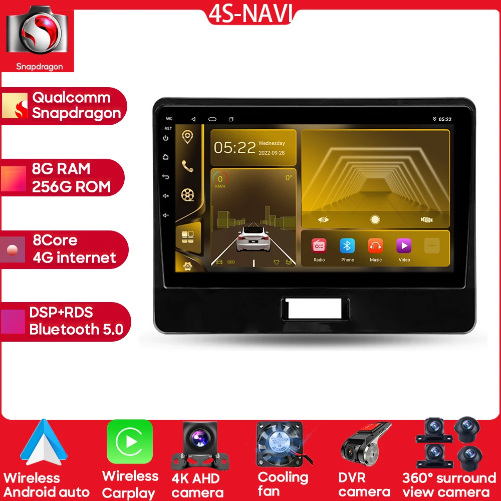 

Car Radio Android For Suzuki WAGON R 2017 - 2021 No 2Din 4G LTE Multimedia Player ADAS Autoradio Stereo SWC Video QLED BT