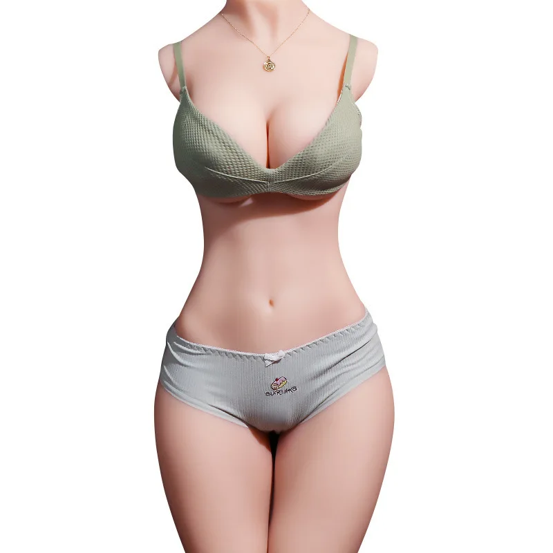 3D Realistic Torso Half Body Sex Doll Lifelike Feeling Women Pussy Male Masturbator Doll Big Breast Ass Real Vagina