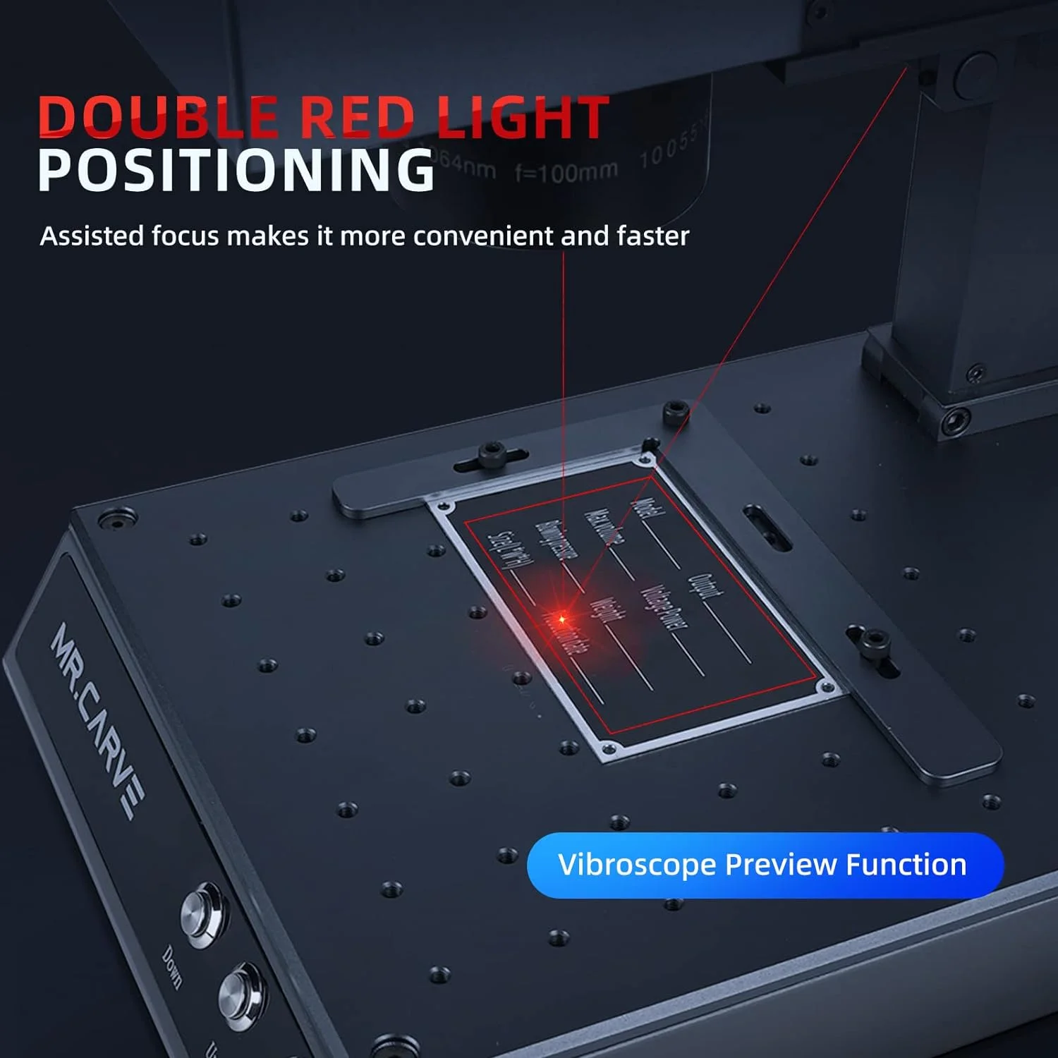 DAJA M1 Pro Fiber Laser Jewelry Cutting and Graving Metallic Laser Printer Marking Name Necklace Machine
