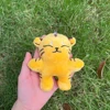 KPOP 17 Hoshi Cartoon Figure Tamtam Plush Toy Keyring Cute Animals Baby Tiger Stuffed Doll Keychains Bag Accessories Fans Gifts 5