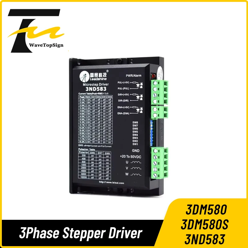 Leadshine 3상 스테퍼 모터 드라이버 3DM580 3DM580S 3ND583 매치..